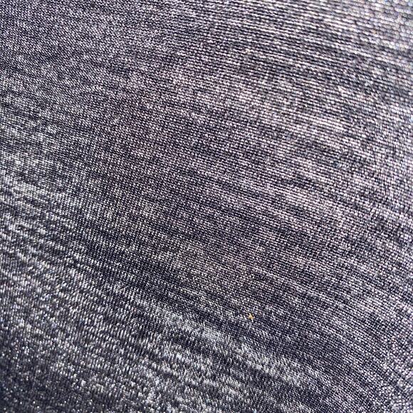 Athleta Odyssey Heathered Gray Split-Back Long Sleeve Top Women's Size Medium - Picture 8 of 8